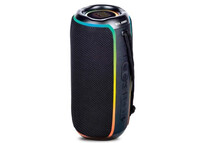 Elbe ALT-N12-TWS Altavoz Portátil Bluetooth Resistente al Agua 20W RGB Negro