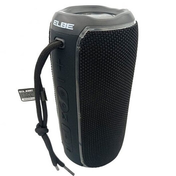 Elbe ALT-N12-TWS Altavoz Portátil Bluetooth Resistente al Agua 20W RGB Negro Elbe ALT-N12-TWS Altavoz Portátil Bluetooth Resistente al Agua 20W RGB Negro