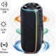 Elbe ALT-N12-TWS Altavoz Portátil Bluetooth Resistente al Agua 20W RGB Negro