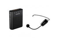 Fonestar ALTA-VOZ-W30 Amplificador de Voz Portátil USB/MicroSD/MP3 con Micrófono Inalámbrico Negro