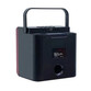 Klack Altavoz Karaoke Bluetooth Portátil con Leds RGB Negro Klack Altavoz Karaoke Bluetooth Portátil con Leds RGB Negro