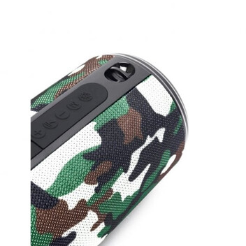 Klack 537 Altavoz Portátil Bluetooth con LED Camuflaje Klack 537 Altavoz Portátil Bluetooth con LED Camuflaje