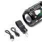 Klack 537 Altavoz Portátil Bluetooth con LED Camuflaje Klack 537 Altavoz Portátil Bluetooth con LED Camuflaje