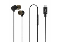 Akashi Kit Pieton St Auriculares USB-C Negro