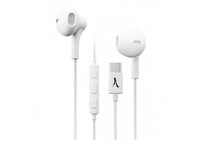 Akashi Kit Pieton St Auriculares USB-C Blanco