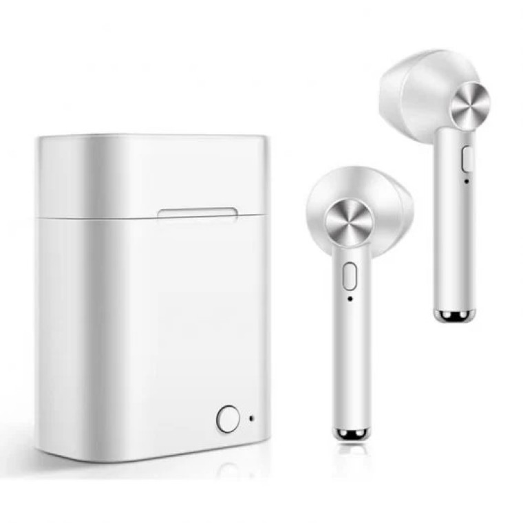 Akashi Earbuds Auriculares Bluetooth Blancos