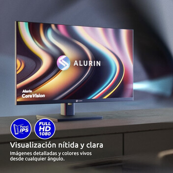 Monitor Alurin 24" IPS FHD 100Hz Freesync USB Tipo C