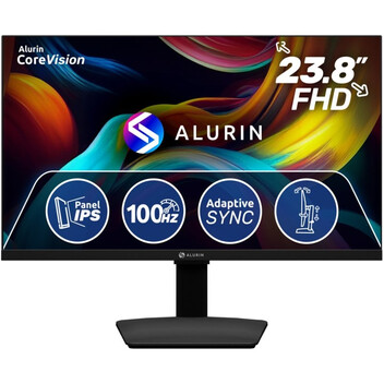 Alurin CoreVision 24 FHD 23.8" LED IPS FullHD 100Hz Regulable Alurin CoreVision 24 FHD 23.8" LED IPS FullHD 100Hz Regulable