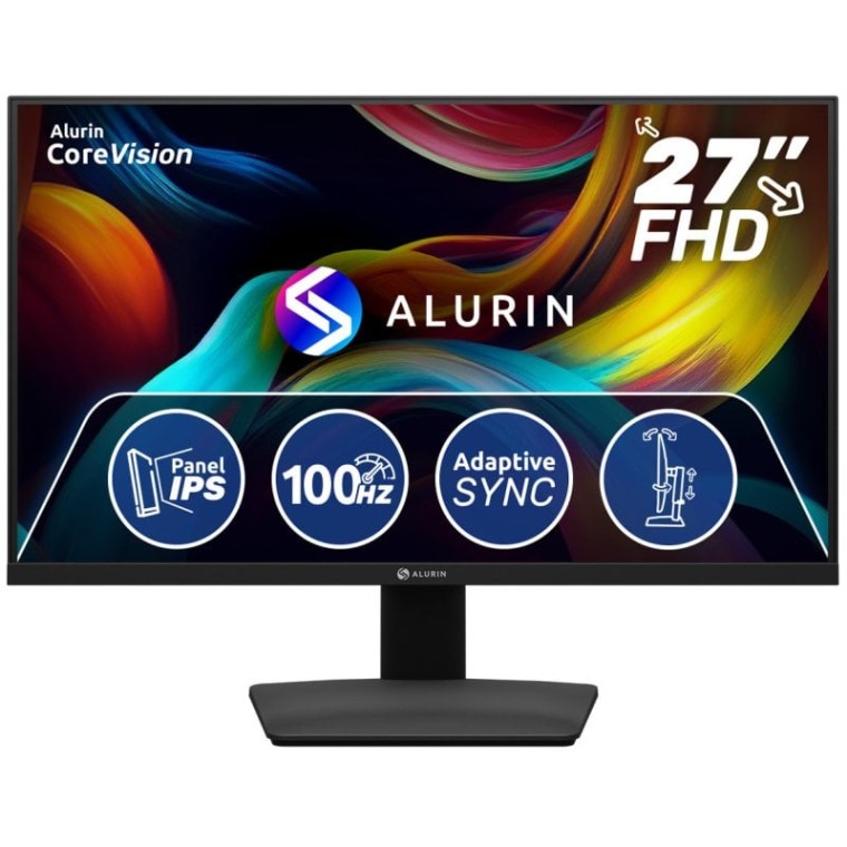 Alurin CoreVision 27 FHD 27" LED IPS FullHD 100Hz Regulable