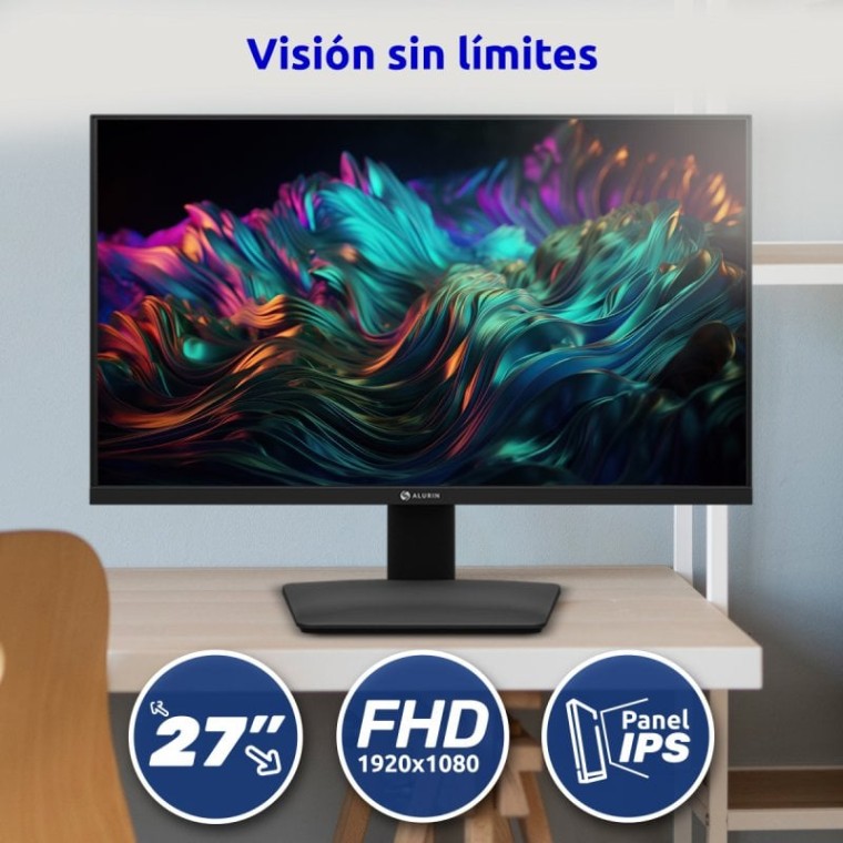 Alurin CoreVision 27 FHD 27" LED IPS FullHD 100Hz Regulable