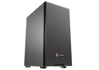 Alurin Work Torre ATX Negra + Fuente de Alimentación 500W