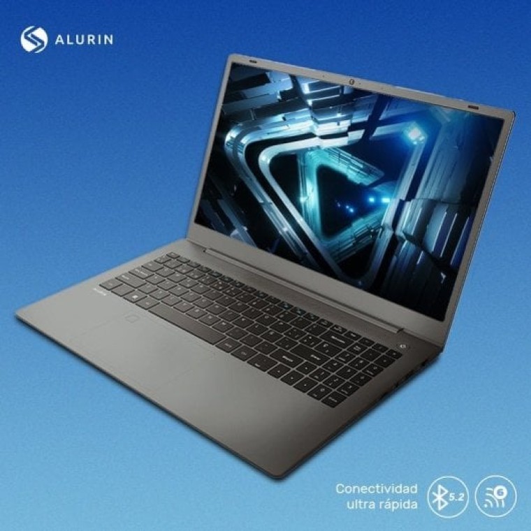 Portátil Alurin Zenith AMD R7-5700U/16GB/500GB SSD/15.6" + Windows 11 Pro