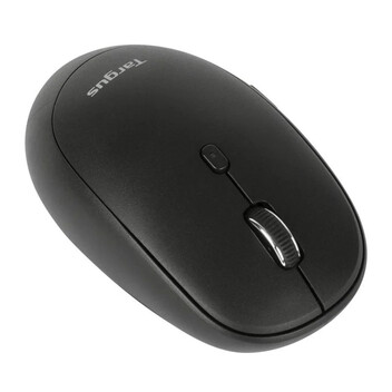 Targus Midsize Comfort Ratón Wireless Antimicrobiano Negro