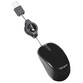 Targus AMU75EU Ratón USB Retráctil 1000DPI Negro Targus AMU75EU Ratón USB Retráctil 1000DPI Negro