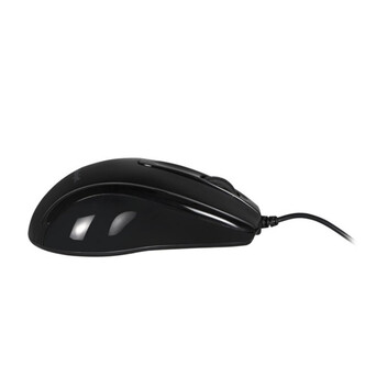 Ratón Activejet AMY-083 USB 1000DPI Negro Ambidiestro Plug and Play