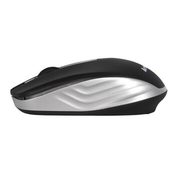 Ratón Activejet AMY-313 Inalámbrico RF 1200 DPI Negro Gris Ambidiestro