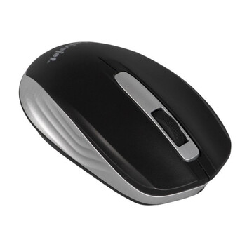 Ratón Activejet AMY-313 Inalámbrico RF 1200 DPI Negro Gris Ambidiestro