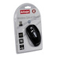 Ratón Activejet AMY-313 Inalámbrico RF 1200 DPI Negro Gris Ambidiestro
