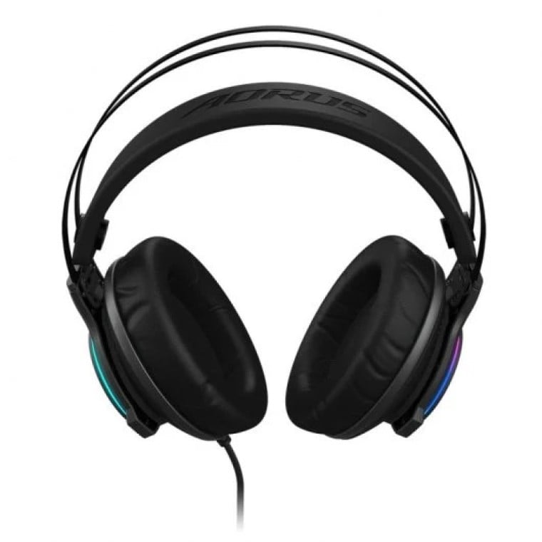 Gigabyte Aorus H1 Auriculares Gaming 7.1 Negros