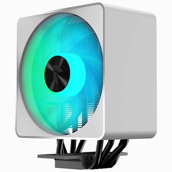 APNX AP1-V ARGB 5 Pipes Ventilador CPU 120mm Blanco APNX AP1-V ARGB 5 Pipes Ventilador CPU 120mm Blanco