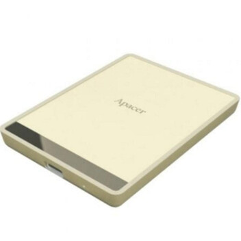 Disco Duro SSD Externo Apacer AS724 1TB 500MB/s USB 3.2 Gen2 Antigolpes Crema Ultraligero Disco Duro SSD Externo Apacer AS724 1TB 500MB/s USB 3.2 Gen2 Antigolpes Crema Ultraligero