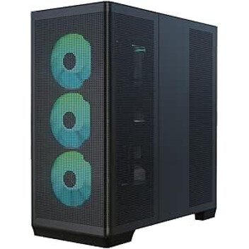 Torre PC Carcasa APNX C1-R-BK-V1 Compacta Negro Midi Torre MicroATX/Mini-ITX Optimización Flujo de A Torre PC Carcasa APNX C1-R-BK-V1 Compacta Negro Midi Torre MicroATX/Mini-ITX Optimización Flujo de A