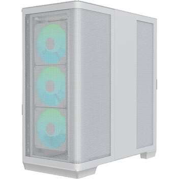 Torre PC Torre APNX C1-R-WT-V1 Midi Tower Blanco para MicroATX/Mini-ITX, Gestión Avanzada, Alta Refr