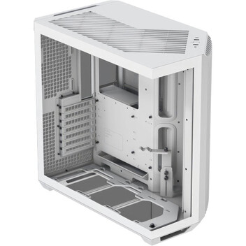 Torre PC Carcasa APNX V1 ATX Torre Media Doble Cámara Vidrio Templado 10 Ventiladores 360mm Torre PC Carcasa APNX V1 ATX Torre Media Doble Cámara Vidrio Templado 10 Ventiladores 360mm