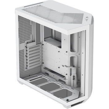 Torre PC Carcasa APNX V1 ATX Torre Media Doble Cámara Vidrio Templado 10 Ventiladores 360mm Torre PC Carcasa APNX V1 ATX Torre Media Doble Cámara Vidrio Templado 10 Ventiladores 360mm