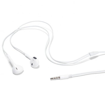 Apple EarPods Auriculares Binaurales Blancos de Botón Apple EarPods Auriculares Binaurales Blancos de Botón