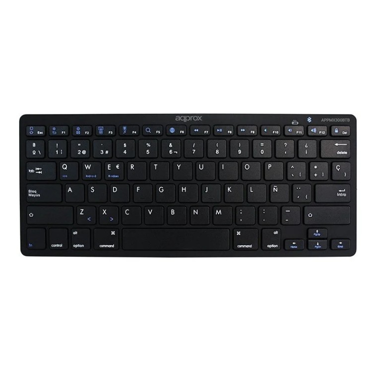 Approx APPMX300BTS Teclado Bluetooth Negro