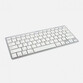 Approx APPMX300BTS Teclado Bluetooth Plata
