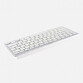 Approx APPMX300BTS Teclado Bluetooth Plata