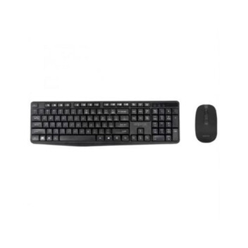 Teclado inalámbrico Approx APPMX335 QWERTY Español 105 teclas + Ratón Negro Nano receptor Teclado inalámbrico Approx APPMX335 QWERTY Español 105 teclas + Ratón Negro Nano receptor