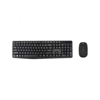 Teclado inalámbrico Approx APPMX335 QWERTY Español 105 teclas + Ratón Negro Nano receptor Teclado inalámbrico Approx APPMX335 QWERTY Español 105 teclas + Ratón Negro Nano receptor
