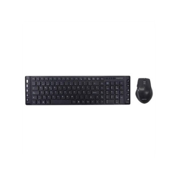 Teclado y Ratón Inalámbrico Approx APPMX430 QWERTY Español 105 Teclas 6 Botones Negro Teclado y Ratón Inalámbrico Approx APPMX430 QWERTY Español 105 Teclas 6 Botones Negro