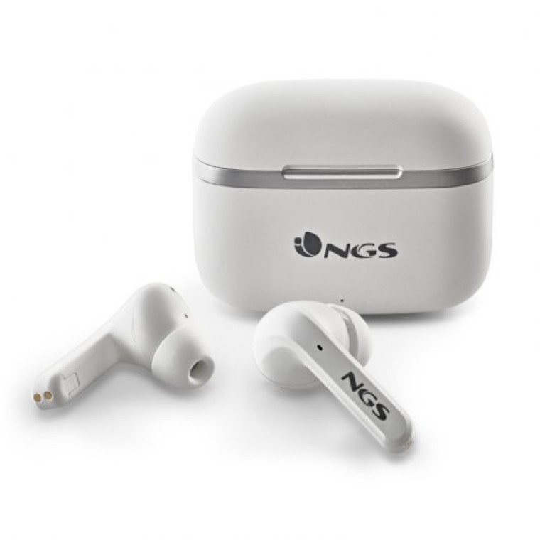 NGS Artica Crown Auriculares True Wireless Blancos