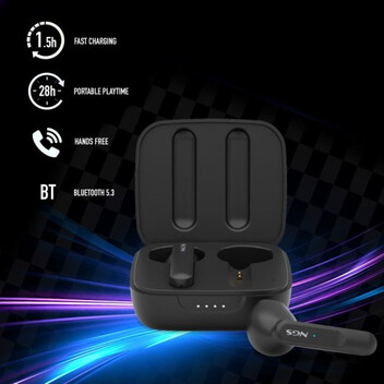 NGS Artica Move Black Auriculares Inalámbricos con Estuche de Carga y Bluetooth 5.3 Negro NGS Artica Move Black Auriculares Inalámbricos con Estuche de Carga y Bluetooth 5.3 Negro