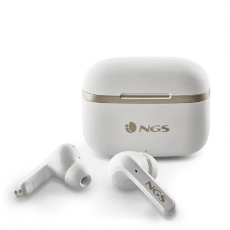 NGS Artica Trophy Auriculares Bluetooth Blancos