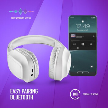 NGS Artica Wrath Auriculares Inalámbricos Bluetooth Blancos NGS Artica Wrath Auriculares Inalámbricos Bluetooth Blancos