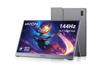 Monitor Arzopa 16.1" FullHD 144Hz IPS portátil sRGB 106% 780 g Aluminio USB-C HDMI Mini
