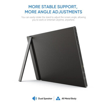 Arzopa G1 Game Monitor Portátil USB-C 16.1" LCD IPS FullHD 144Hz Arzopa G1 Game Monitor Portátil USB-C 16.1" LCD IPS FullHD 144Hz
