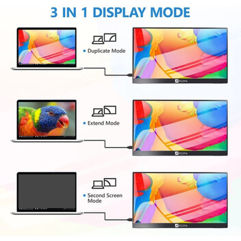 Arzopa A1 Max Monitor Portátil 17.3" FullHD IPS HDR Arzopa A1 Max Monitor Portátil 17.3" FullHD IPS HDR