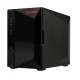 Asustor AS5402T Servidor de Almacenamiento NAS Ethernet Negro