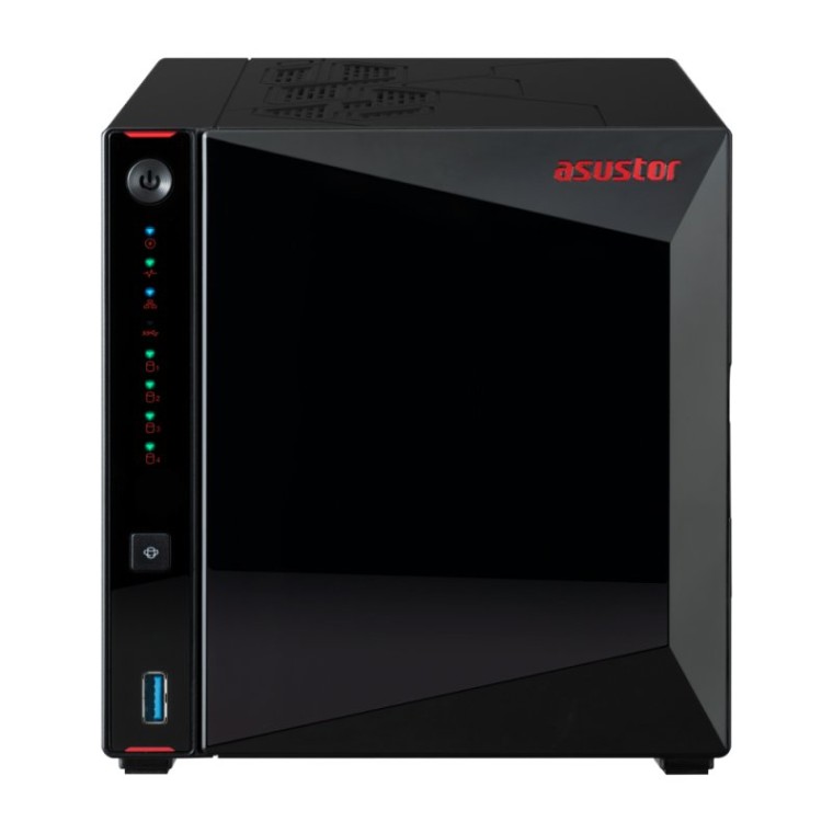 Asustor AS5404T Servidor de Almacenamiento NAS Ethernet Negro