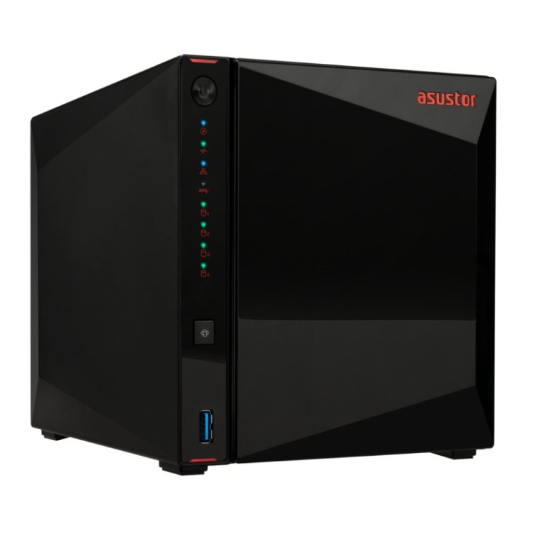 Asustor AS5404T Servidor de Almacenamiento NAS Ethernet Negro