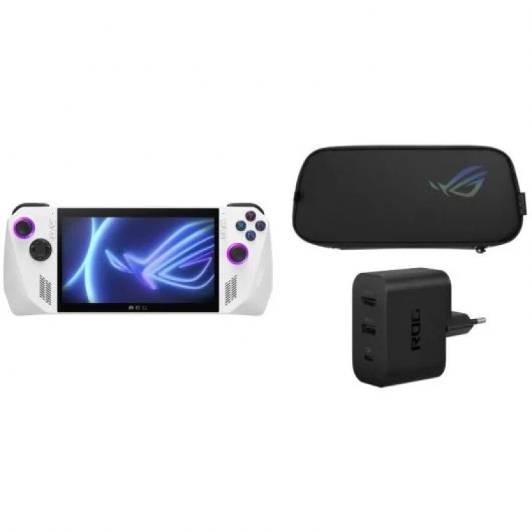 Consola portátil ROG Ally Z1 Extreme ASUS + Charger Dock 65W USB-C + Funda Transporte