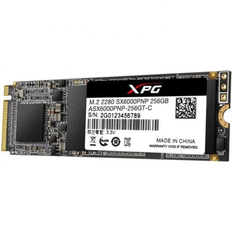 Adata XPG SX6000 Pro SSD M.2 256GB PCIe Gen3x4