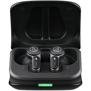Audio-Technica ATH-TWX7 Auriculares Inalámbricos con Estuche de Carga Negros Audio-Technica ATH-TWX7 Auriculares Inalámbricos con Estuche de Carga Negros