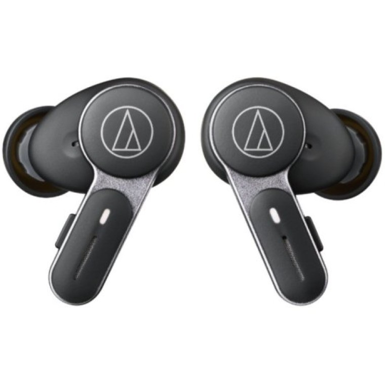 Audio-Technica ATH-TWX7 Auriculares Inalámbricos con Estuche de Carga Negros